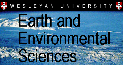 Wesleyan University - Earth and Environmental Sciences Department